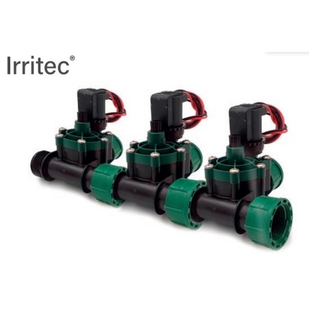 IAVTN100C19 Клапан електромагнитен "VTN", 9V DC, трипътен 2 х 1" холендър х 1"М , с рег. на дебита