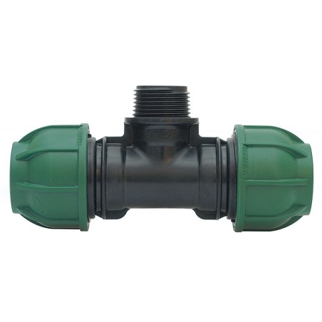 РЕ Тройник мъжки PN10 32 x ¾” x 32