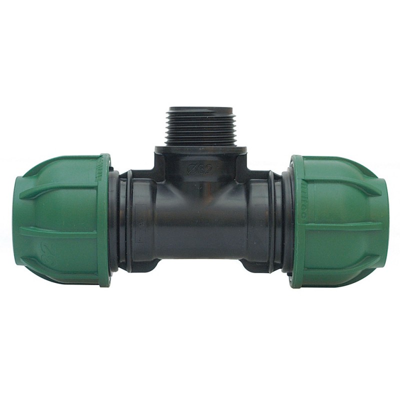 РЕ Тройник мъжки PN10 32 x ¾” x 32